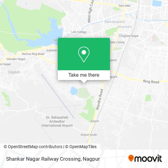 Shankar Nagar Railway Crossing map