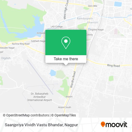 Saanjpriya Vividh Vastu Bhandar map