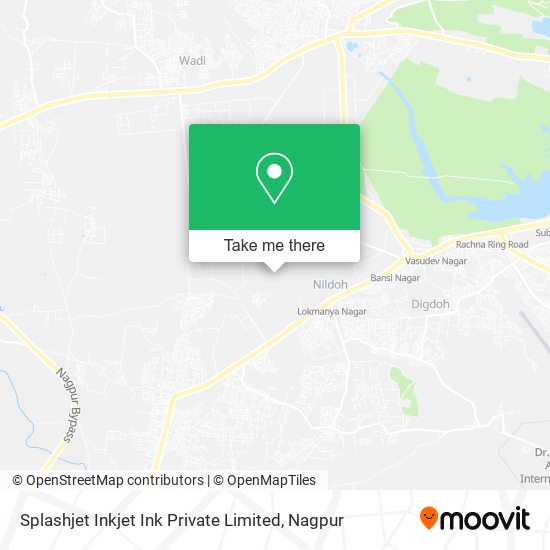 Splashjet Inkjet Ink Private Limited map