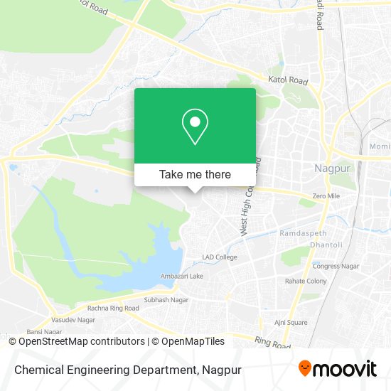 Chemical Engineering Department map