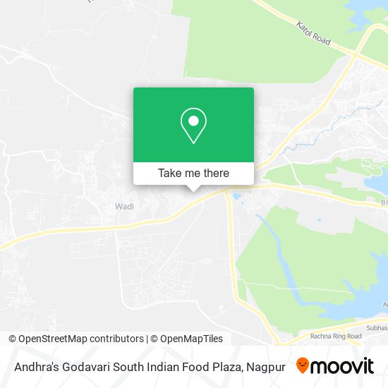 Andhra's Godavari South Indian Food Plaza map