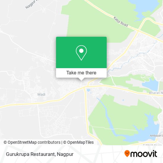 Gurukrupa Restaurant map