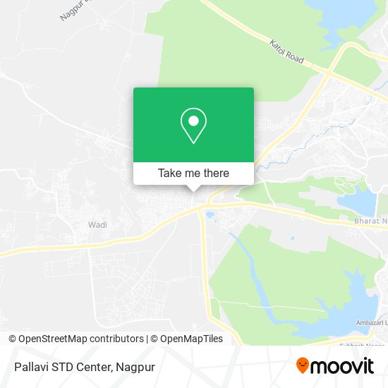 Pallavi STD Center map