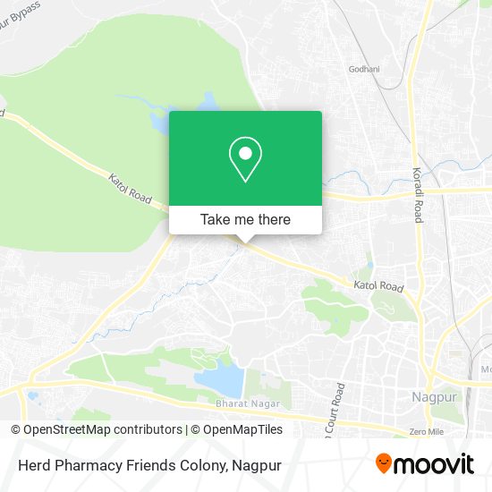 Herd Pharmacy Friends Colony map