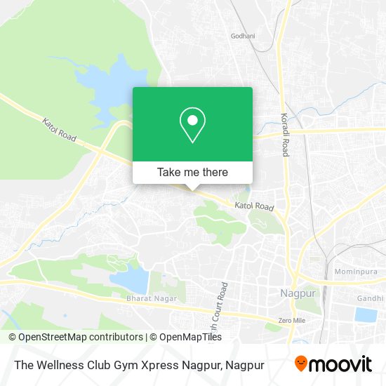 The Wellness Club Gym Xpress Nagpur map