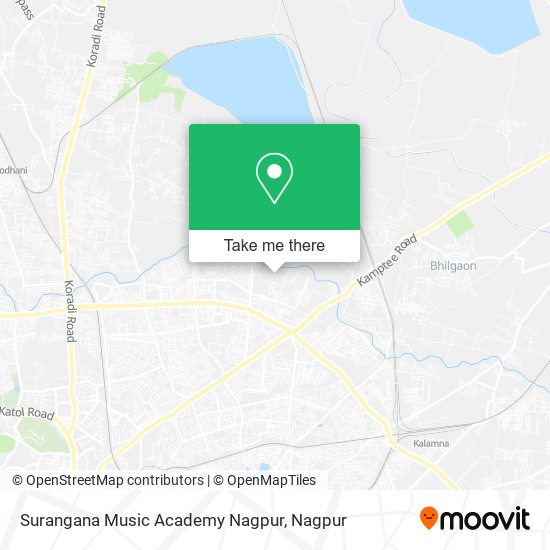 Surangana Music Academy Nagpur map