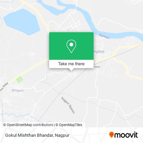 Gokul Mishthan Bhandar map