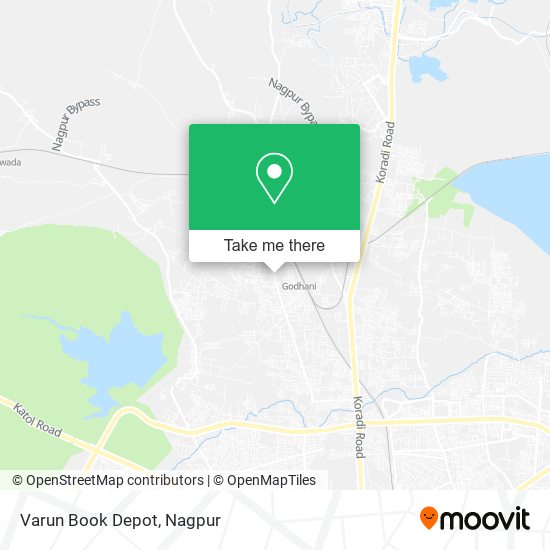 Varun Book Depot map