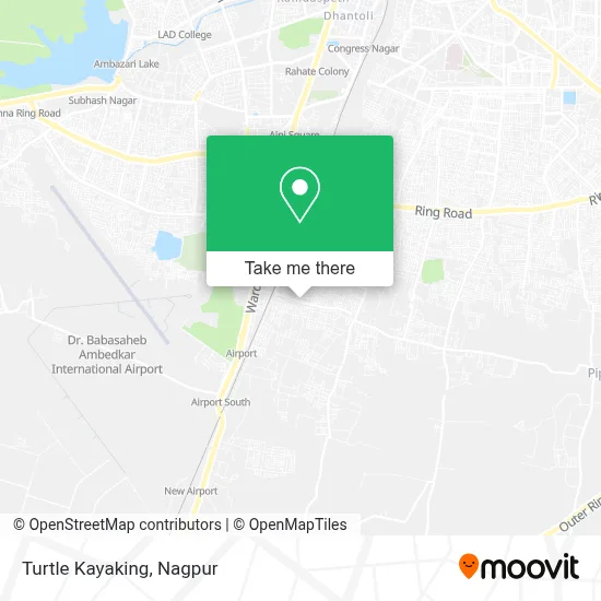 Turtle Kayaking map