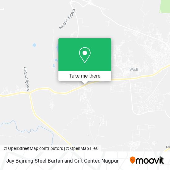 Jay Bajrang Steel Bartan and Gift Center map
