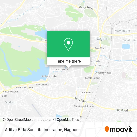Aditya Birla Sun Life Insurance map