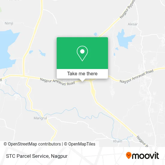 STC Parcel Service map