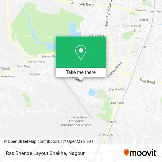 Rss Bhende Layout Shakha map