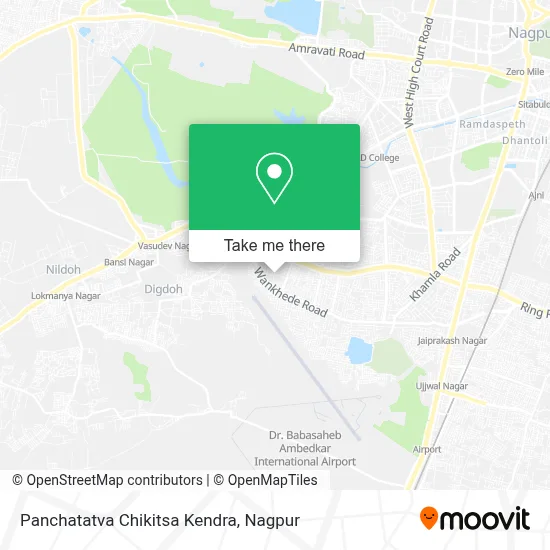 Panchatatva Chikitsa Kendra map