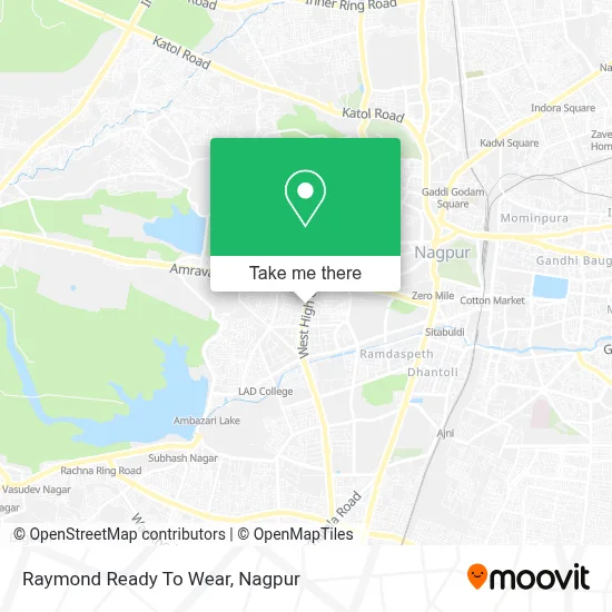 Raymond Ready To Wear map
