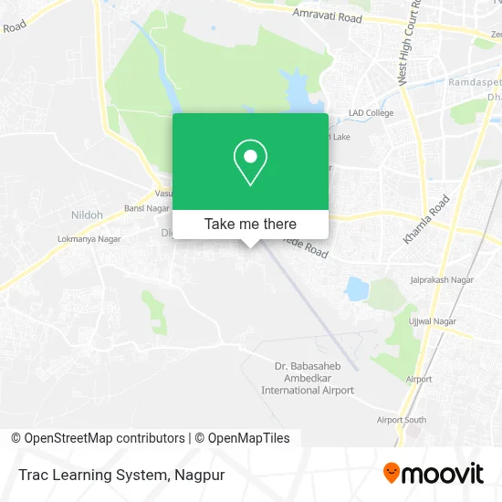 Trac Learning System map