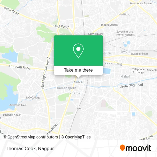 Thomas Cook map