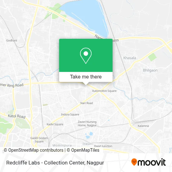 Redcliffe Labs - Collection Center map