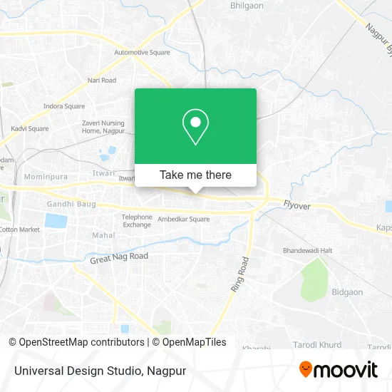 Universal Design Studio map