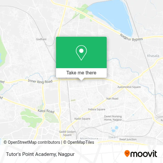 Tutor's Point Academy map