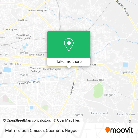 Math Tuition Classes Cuemath map