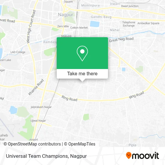 Universal Team Champions map