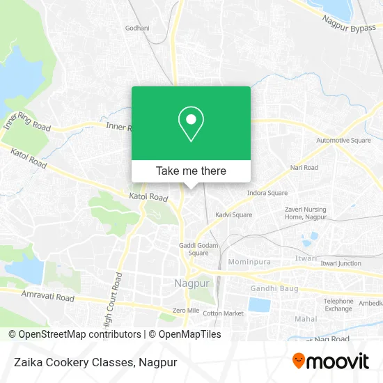Zaika Cookery Classes map