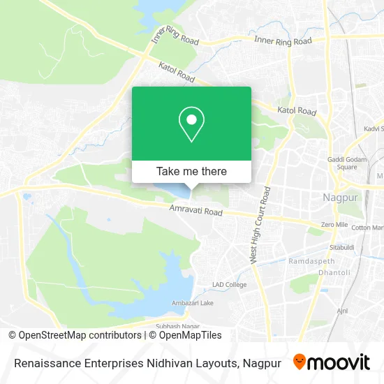 Renaissance Enterprises Nidhivan Layouts map