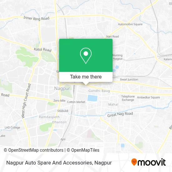 Nagpur Auto Spare And Accessories map