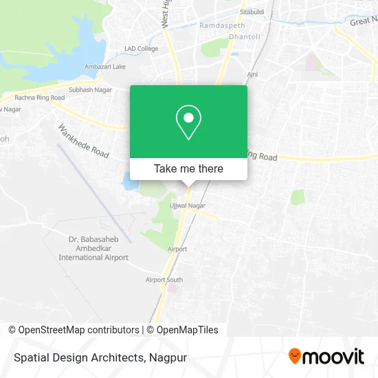 Spatial Design Architects map