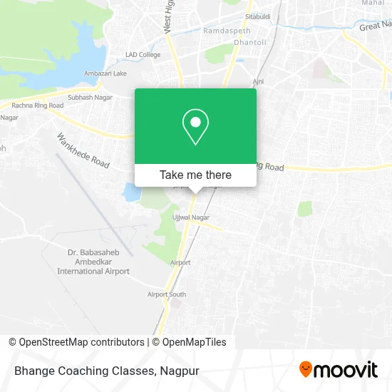 Bhange Coaching Classes map