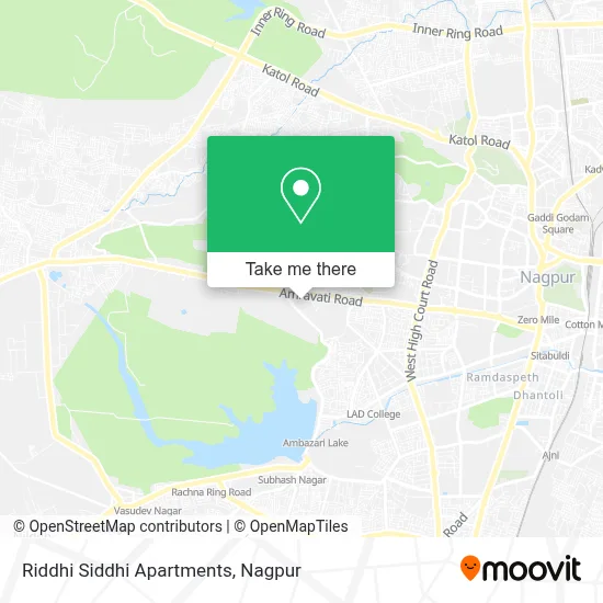 Riddhi Siddhi Apartments map