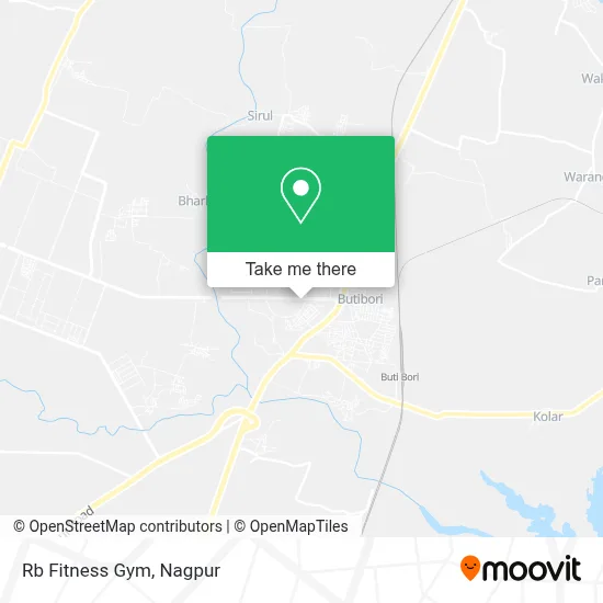 Rb Fitness Gym map