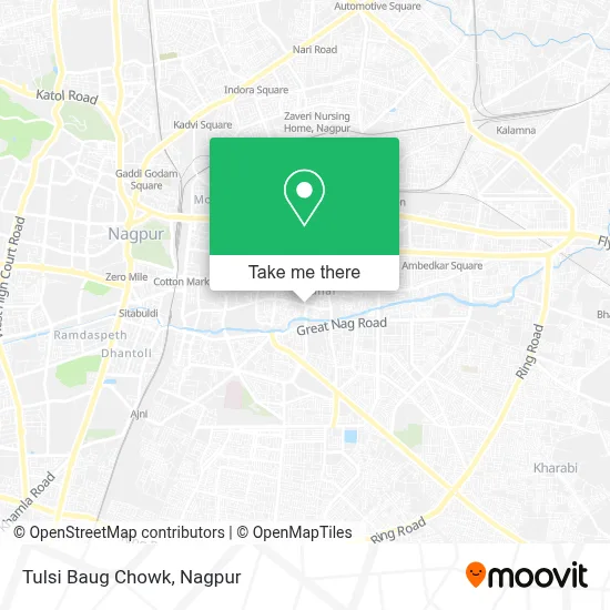 Tulsi Baug Chowk map