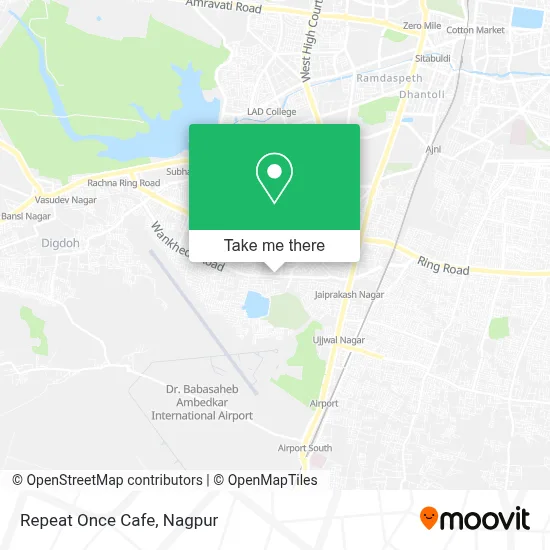 Repeat Once Cafe map