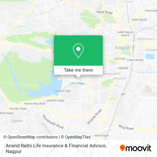 Anand Rathi Life Insurance & Financial Advisor map