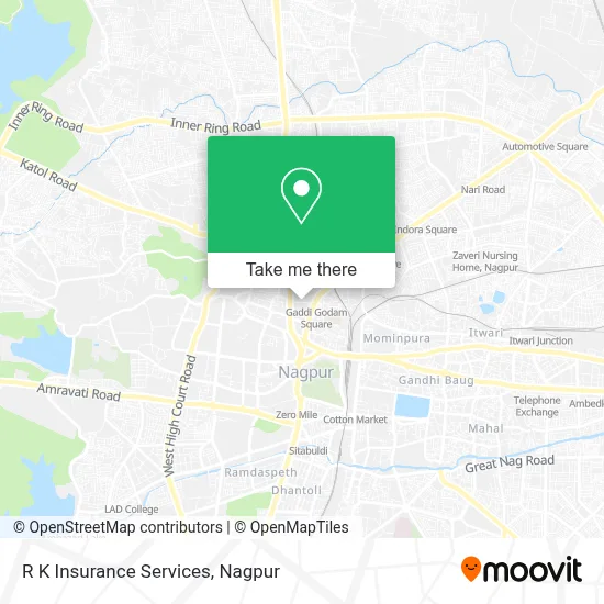 R K Insurance Services map