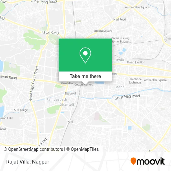 Rajat Villa map