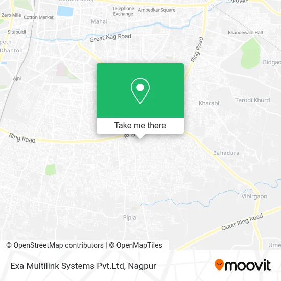 Exa Multilink Systems Pvt.Ltd map