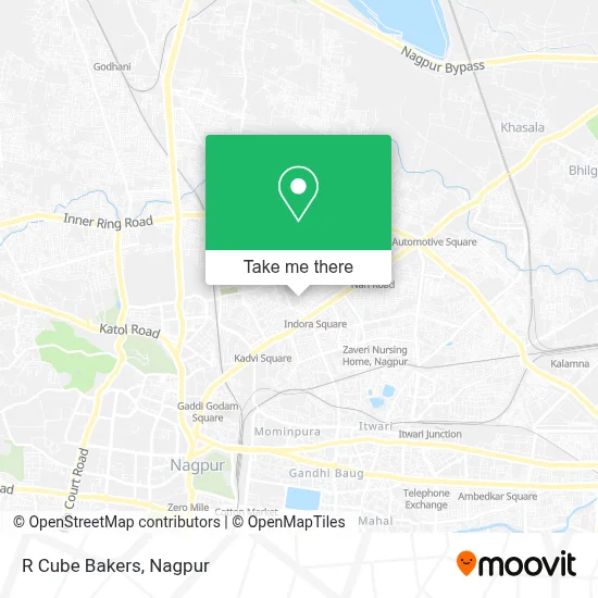 R Cube Bakers map
