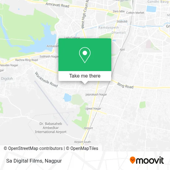 Sa Digital Films map
