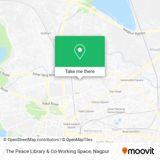 The Peace Library & Co-Working Space map