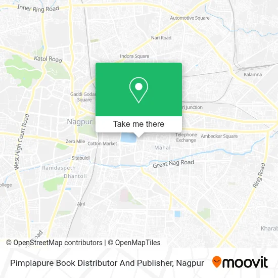 Pimplapure Book Distributor And Publisher map