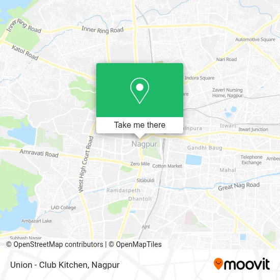Union - Club Kitchen map