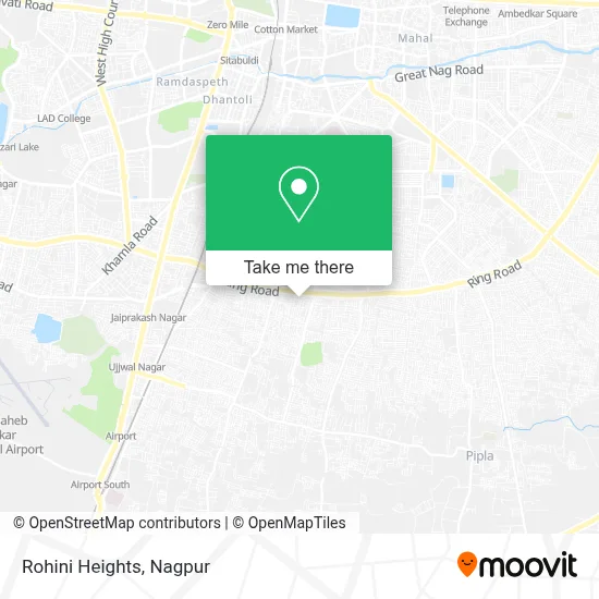 Rohini Heights map