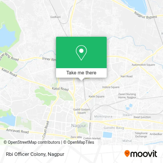 Rbi Officer Colony map