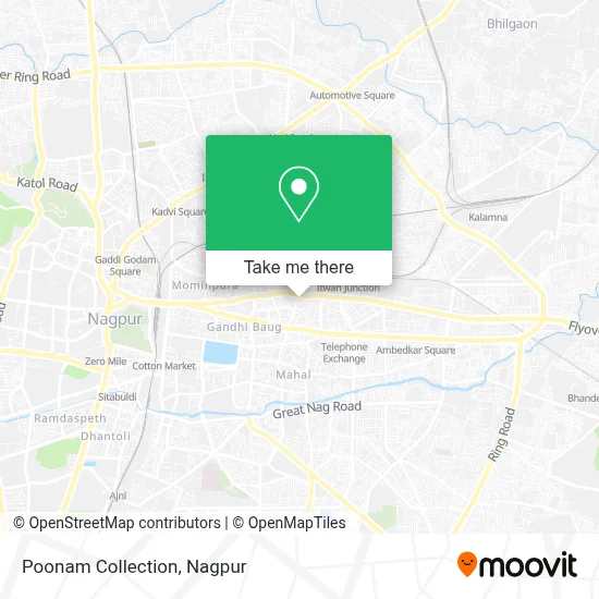 Poonam Collection map