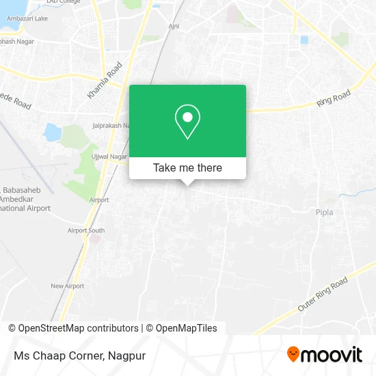 Ms Chaap Corner map
