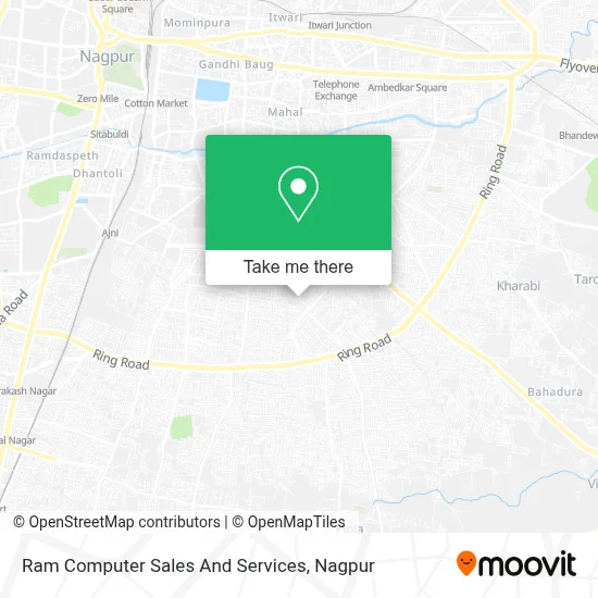 Ram Computer Sales And Services map