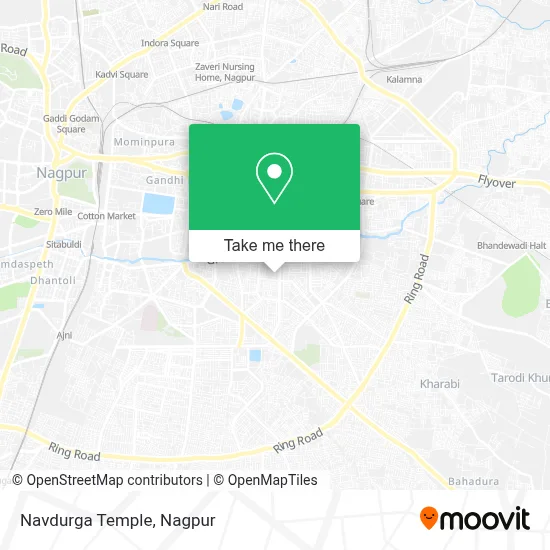 Navdurga Temple map